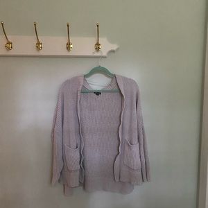 WILD FABLE super soft grey knit cardigan